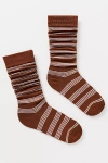 By Anthropologie Striped Knee-high Socks In Multi