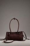 By Anthropologie Structured Shoulder Bag In Brown