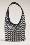 By Anthropologie Studded Shoulder Bag In Black
