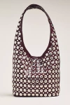 By Anthropologie Studded Shoulder Bag In Purple