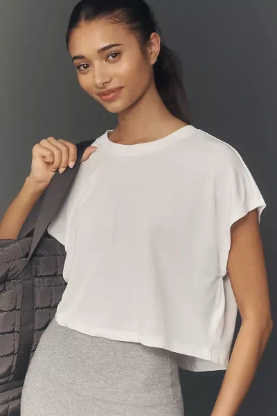 By Anthropologie Studio Tee In White