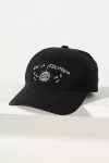 By Anthropologie Summer Icon Baseball Cap In Black