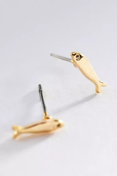 By Anthropologie Summer Icon Post Earrings In Gold