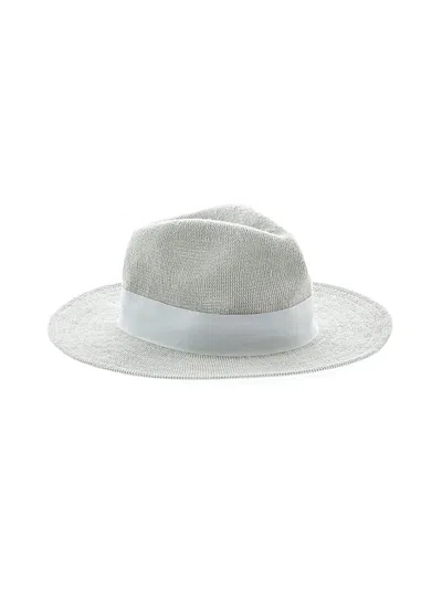 Pre-owned By Anthropologie Sun Hat In Gray