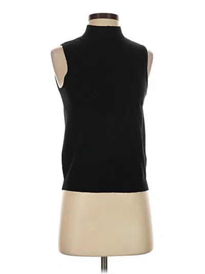 Pre-owned By Anthropologie Sweater Vest In Black