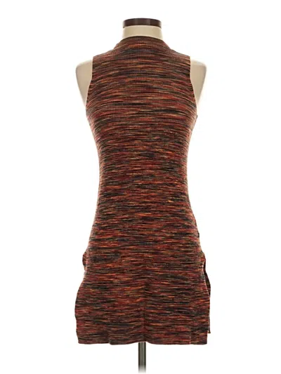 Pre-owned By Anthropologie Sweater Vest In Brown