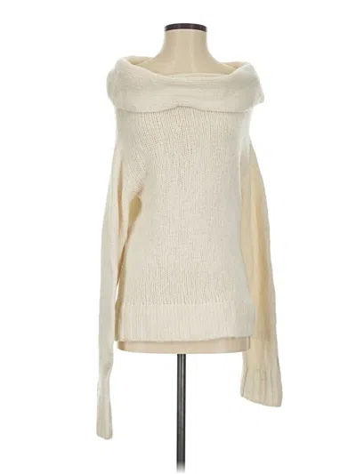 Pre-owned By Anthropologie Sweater Vest In Ivory