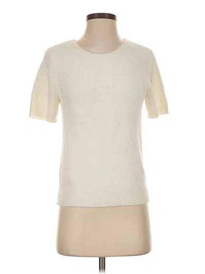 Pre-owned By Anthropologie Sweater Vest In Ivory