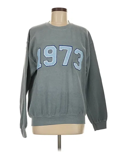 Pre-owned By Anthropologie Sweatshirt In Gray