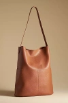 By Anthropologie Tall Bucket Bag In Brown