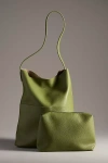 By Anthropologie Tall Bucket Bag In Green