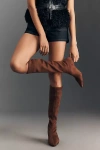 By Anthropologie Tall Stretch Boots In Brown