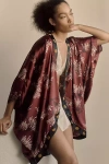 By Anthropologie Tarot Robe In Purple