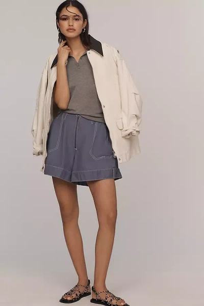 By Anthropologie Techy Skort In Blue