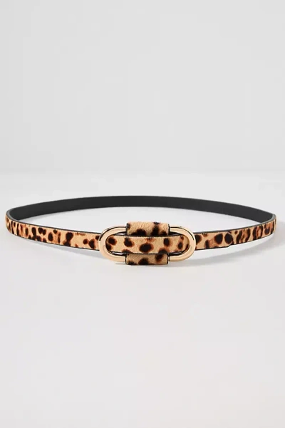 By Anthropologie The Blake Skinny Belt In Brown