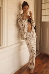 By Anthropologie The Briar Piped Pajama Pants