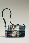 By Anthropologie The Fiona Beaded Bag: Animal Edition In Blue
