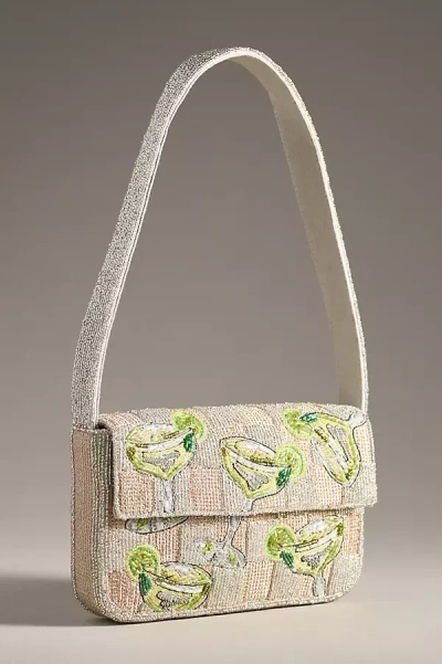 By Anthropologie The Fiona Beaded Bag: Food & Drink Edition