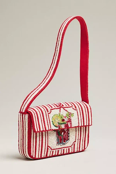 By Anthropologie The Fiona Beaded Bag: Food & Drink Edition In Multi