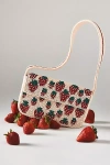 By Anthropologie The Fiona Beaded Bag: Food & Drink Edition In Pink