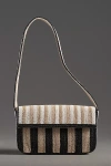 By Anthropologie The Fiona Beaded Bag: Geometric Edition In Sand