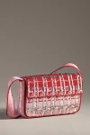 By Anthropologie The Fiona Beaded Bag: Geometric Edition In Pink