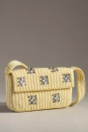 By Anthropologie The Fiona Beaded Bag: Geometric Edition In Yellow
