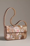 By Anthropologie The Fiona Beaded Bag: Icon Edition In Brown