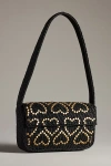 By Anthropologie The Fiona Beaded Bag: Icon Edition In Black