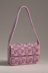 By Anthropologie The Fiona Beaded Bag: Icon Edition In Purple
