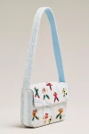 By Anthropologie The Fiona Beaded Bag: Winter Icon Edition In Multi