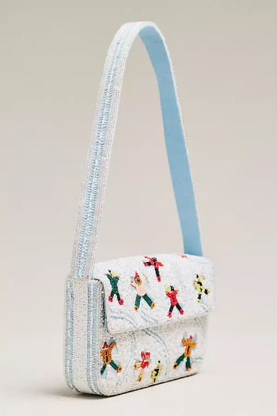 By Anthropologie The Fiona Beaded Bag: Winter Icon Edition In Multi