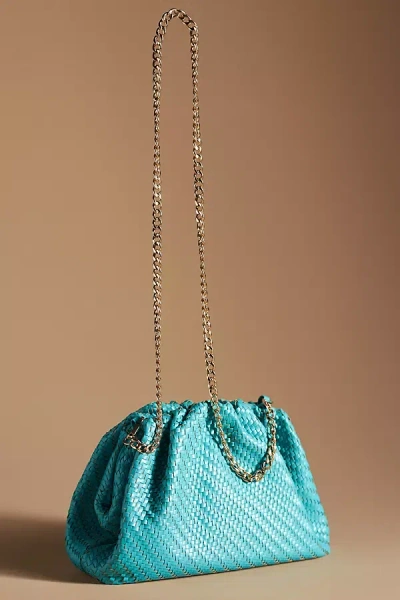 By Anthropologie The Frankie Clutch In Blue