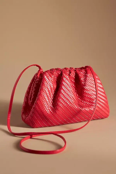 By Anthropologie The Frankie Clutch In Red