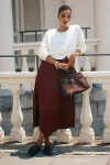 By Anthropologie The Gemini Twofer Sweater + Dress Set In Brown