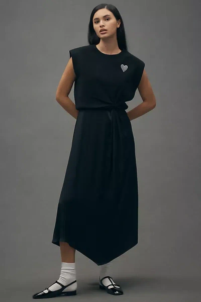 By Anthropologie The Gemini Twofer Sweater + Dress Set: Cap-sleeve Edition In Multicolor