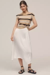 By Anthropologie The Gemini Twofer Sweater + Dress Set: Cap-sleeve Edition In Multicolor