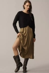 By Anthropologie The Gemini Twofer Sweater + Dress Set In Multi