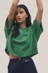 By Anthropologie The Goldie Crew-neck Cashmere Sweater In Green