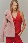 By Anthropologie The Halsey Slim Button-front Vest Top In Red