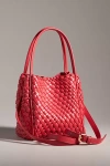 By Anthropologie The Hollace Tote: Woven Mini Edition