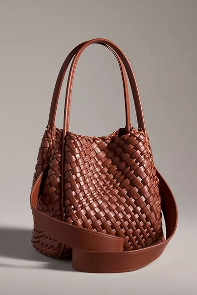 By Anthropologie The Hollace Tote: Woven Mini Edition