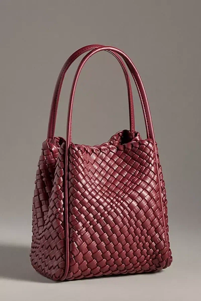 By Anthropologie The Hollace Tote: Woven Mini Edition