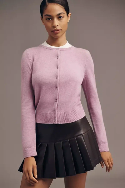 By Anthropologie The Juliet Cashmere Cardigan Sweater In Pink