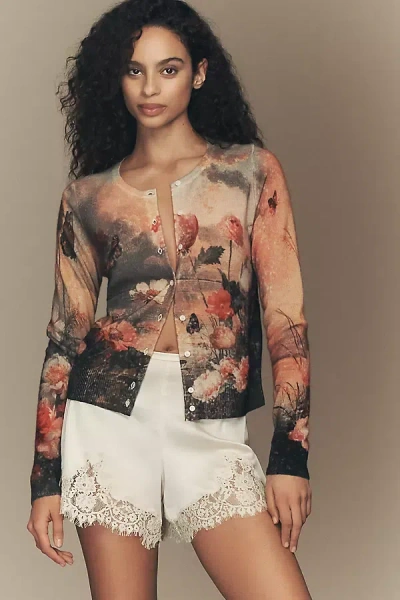 By Anthropologie The Juliet Cashmere Cardigan Sweater In Multi