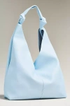 By Anthropologie The Love Knot Slouchy Bag In Blue