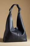By Anthropologie The Love Knot Slouchy Bag In Blue