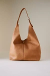 By Anthropologie The Love Knot Slouchy Bag: Buckle Edition In Yellow