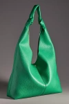 By Anthropologie The Love Knot Slouchy Bag In Green