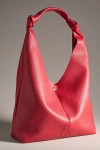 By Anthropologie The Love Knot Slouchy Bag In Red